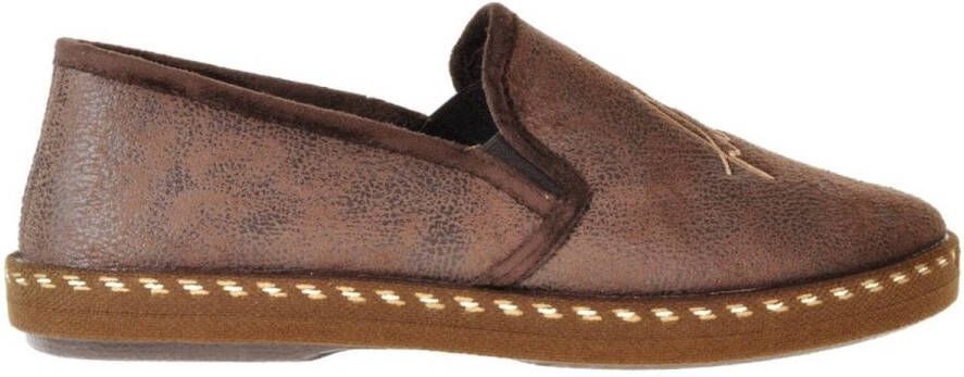 Hush Puppies -Heren bruin donker pantoffels & slippers