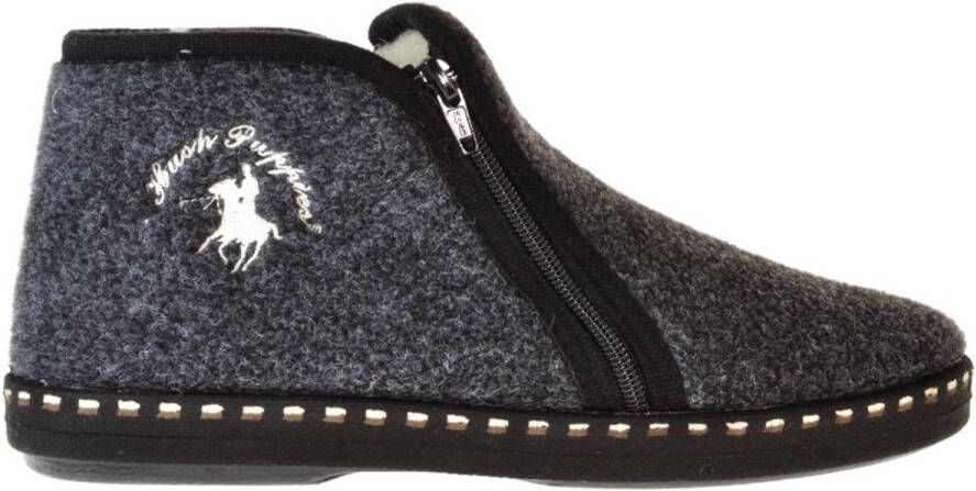 Hush Puppies -Heren grijs donker pantoffels & slippers - Foto 3