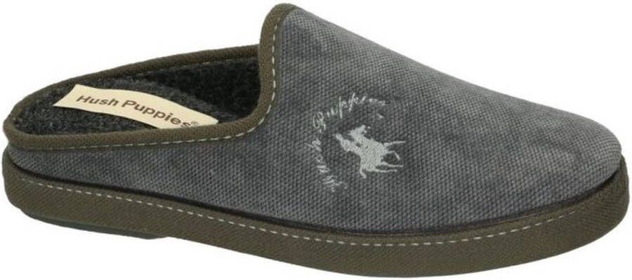 Hush Puppies -Heren grijs pantoffels & slippers