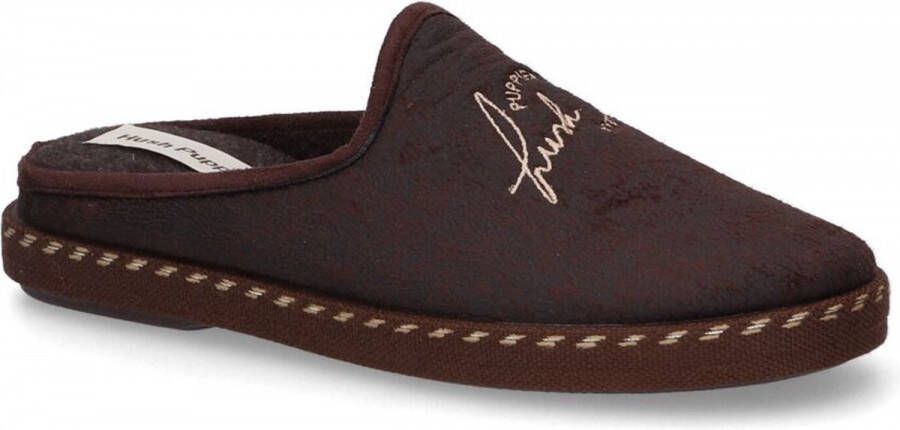 Hush Puppies Heren Pantoffel Dapsy Choco BRUIN