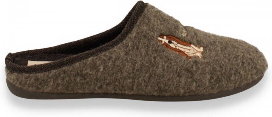 Hush Puppies Heren Pantoffel Denox Grijs GRAU