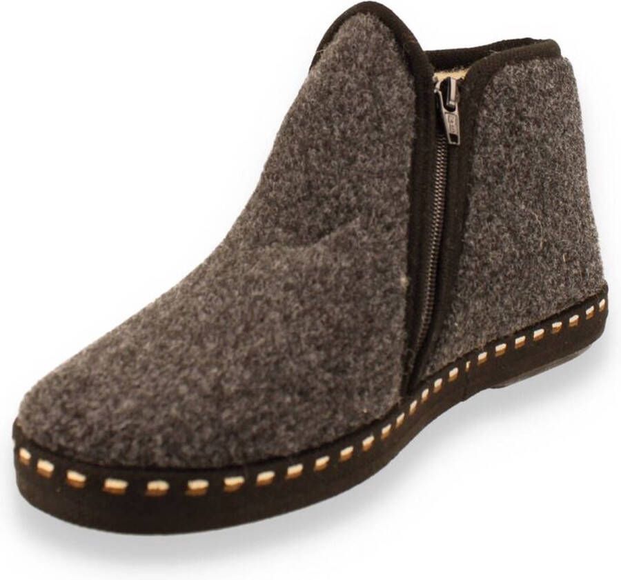 Hush Puppies -Heren grijs donker pantoffels & slippers