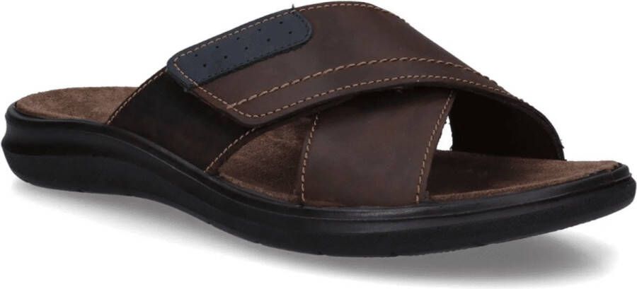 Hush Puppies Heren Slipper Bruin