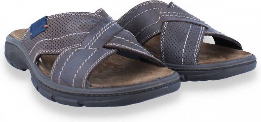 Hush Puppies heren slipper Iloco bruin