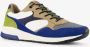 Hush Puppies heren sneakers blauw groen Uitneembare zool - Thumbnail 2