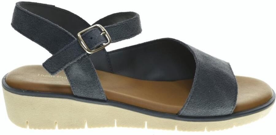 Hush Puppies Blauwe Damessandalen