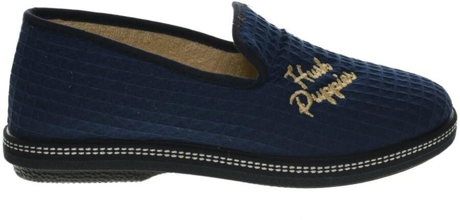 Hush Puppies Blauwe Sloffen Gesloten Code