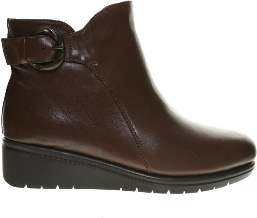 Hush Puppies Comfort Bottines Bruin Leder