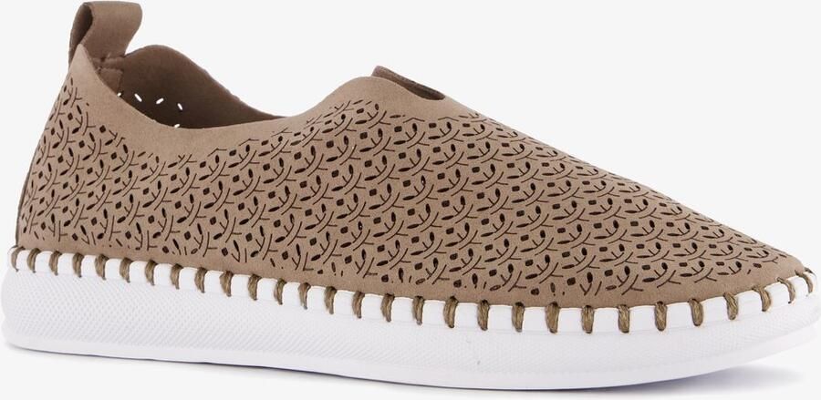 Hush Puppies Daisy dames instappers bruin Uitneembare zool