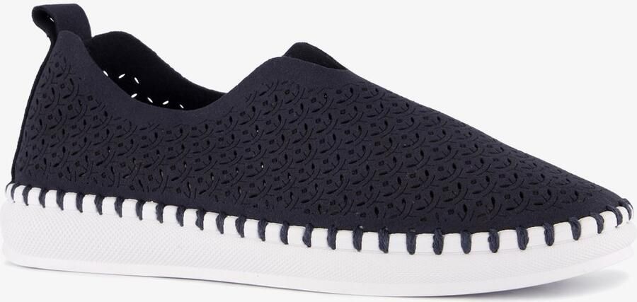 Hush Puppies Daisy dames instappers donkerblauw Uitneembare zool