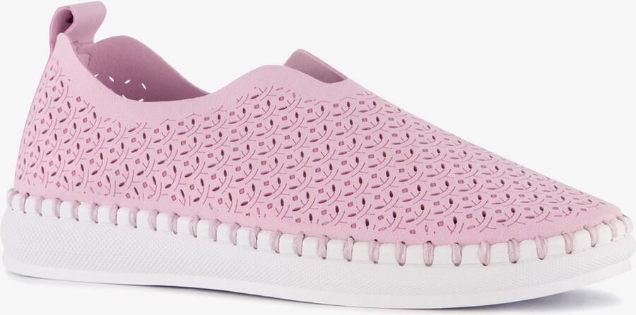Hush Puppies Daisy dames instappers lila Uitneembare zool
