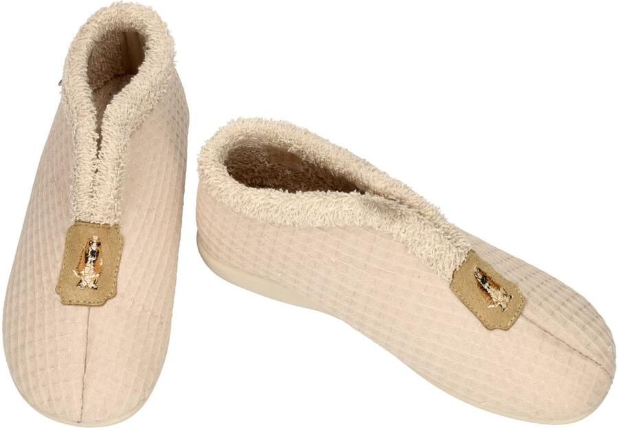 Hush Puppies -Dames beige pantoffels