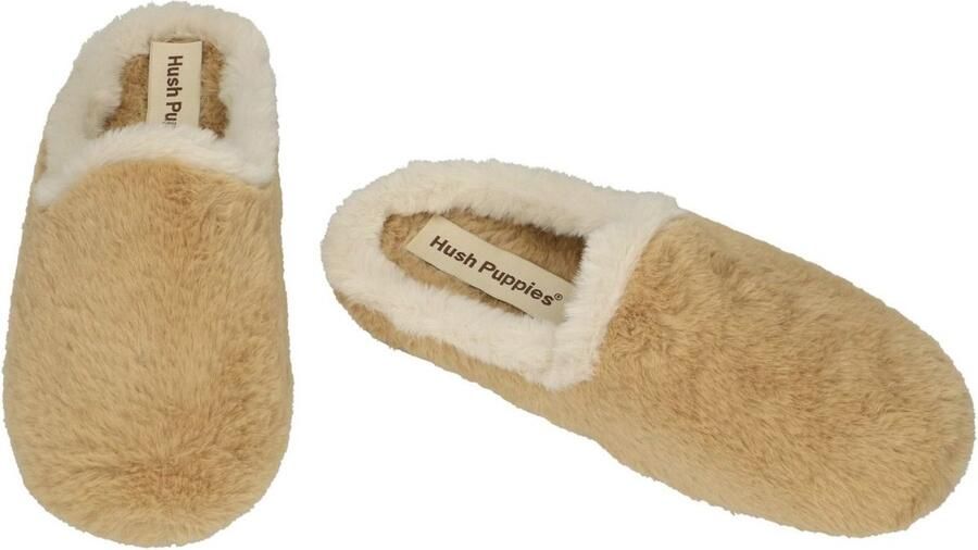 Hush Puppies -Dames beige pantoffels - Foto 3