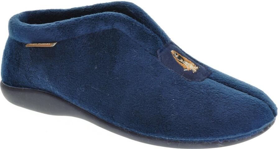 Hush Puppies Blauwe Pantoffels Hush Pupppies