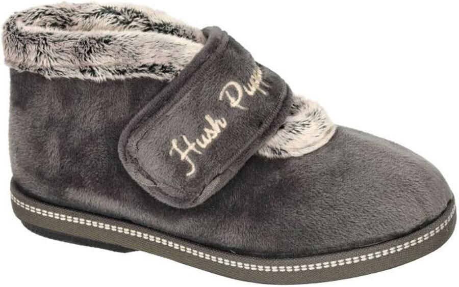 Hush Puppies -Dames grijs donker pantoffels