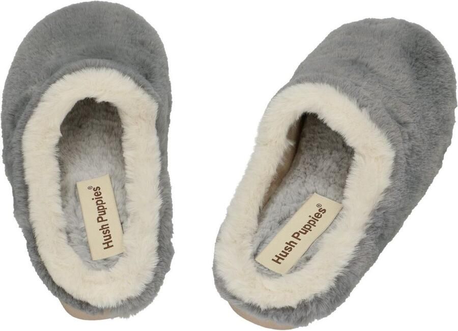 Hush Puppies -Dames grijs pantoffels - Foto 2