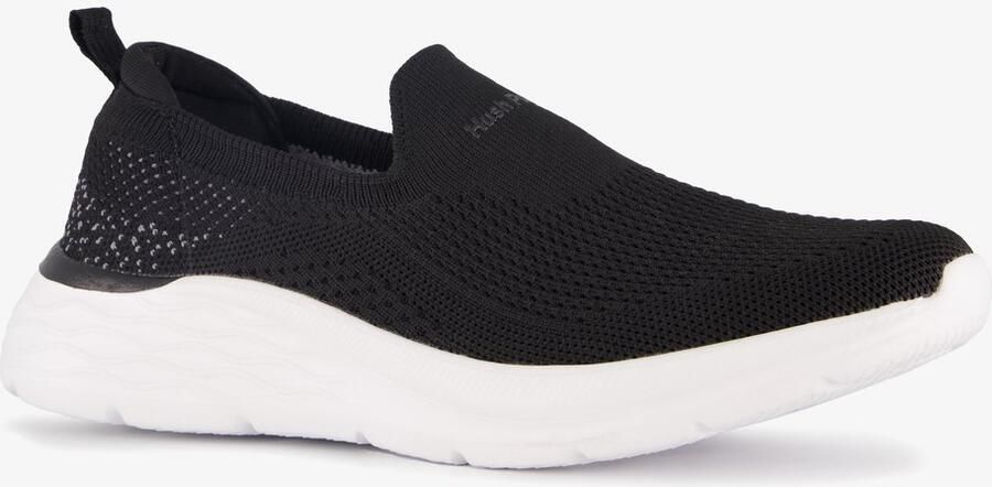 Hush Puppies dames instappers zwart Extra comfort Memory Foam