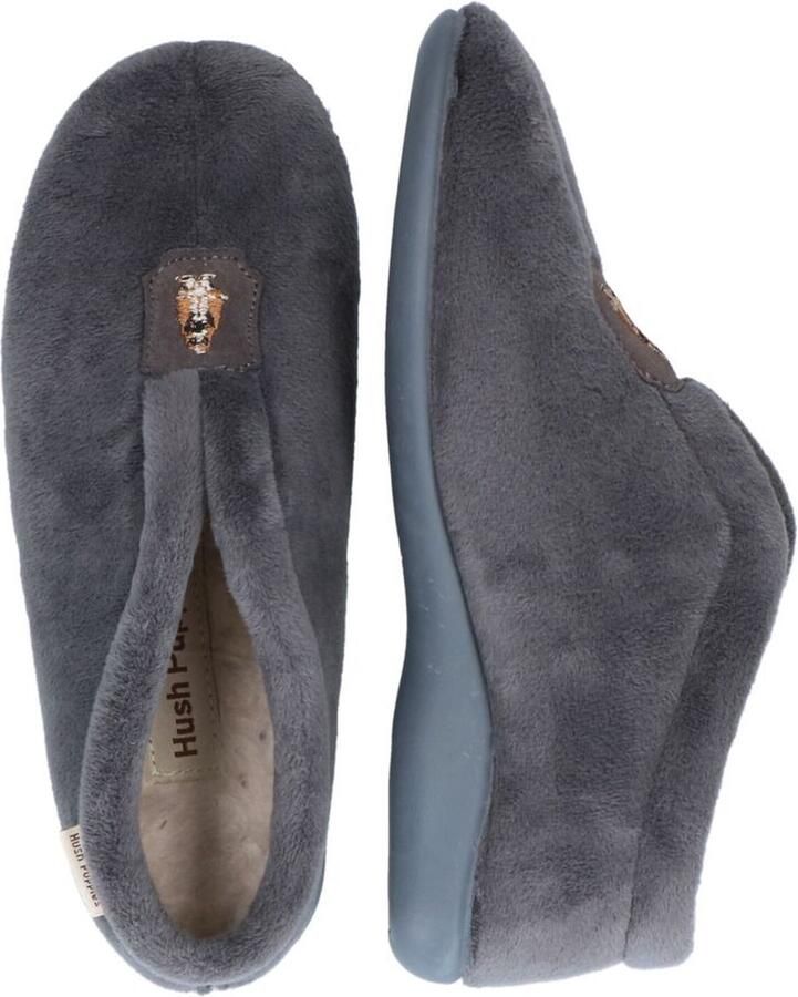 Hush Puppies Dames Pantoffel Olifan Grijs GRAU - Foto 3