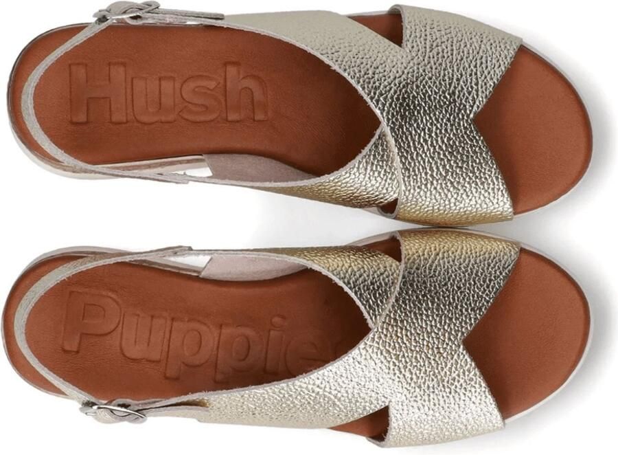 Hush Puppies Dames Sandaal Goud