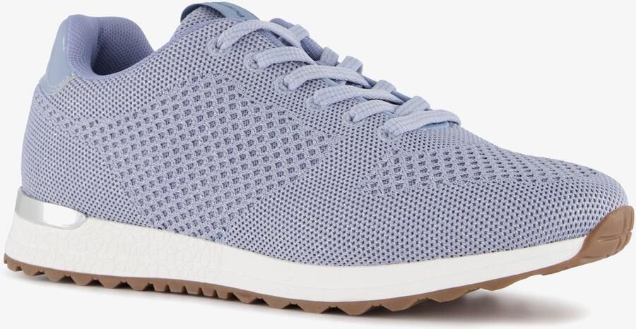 Hush Puppies dames sneakers lichtblauw Uitneembare zool