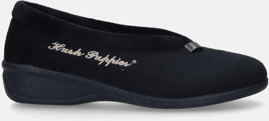 Hush Puppies -Dames zwart pantoffels - Foto 2