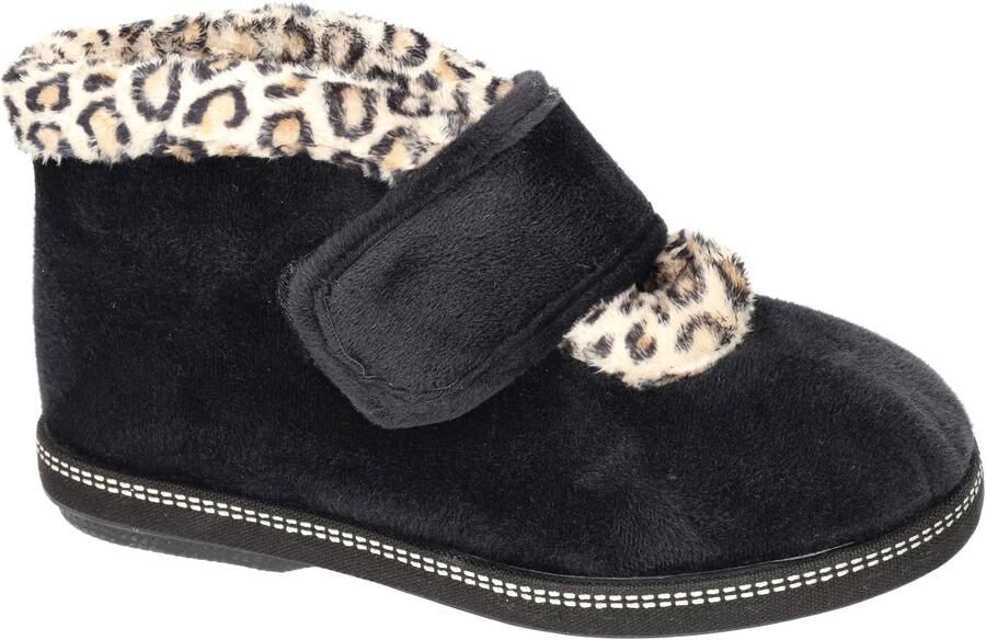 Hush Puppies -Dames zwart pantoffels