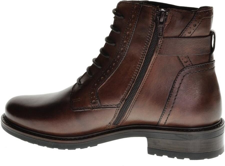 Hush Puppies Donkerbruine Dames Bottine