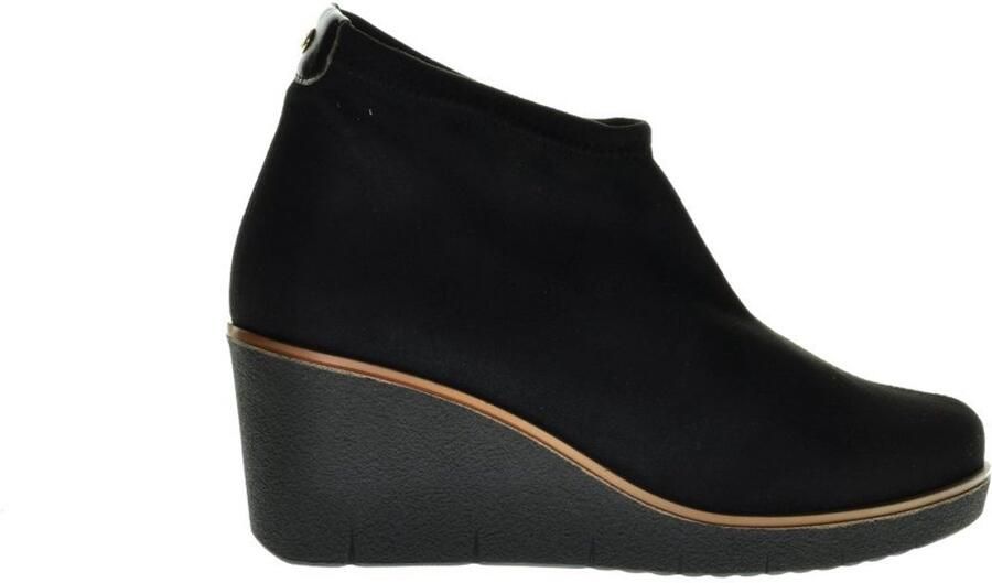 Hush Puppies Enkellaars Zwart Stretch