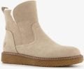 Hush Puppies gevoerde suède dames boots beige Echt leer - Beige