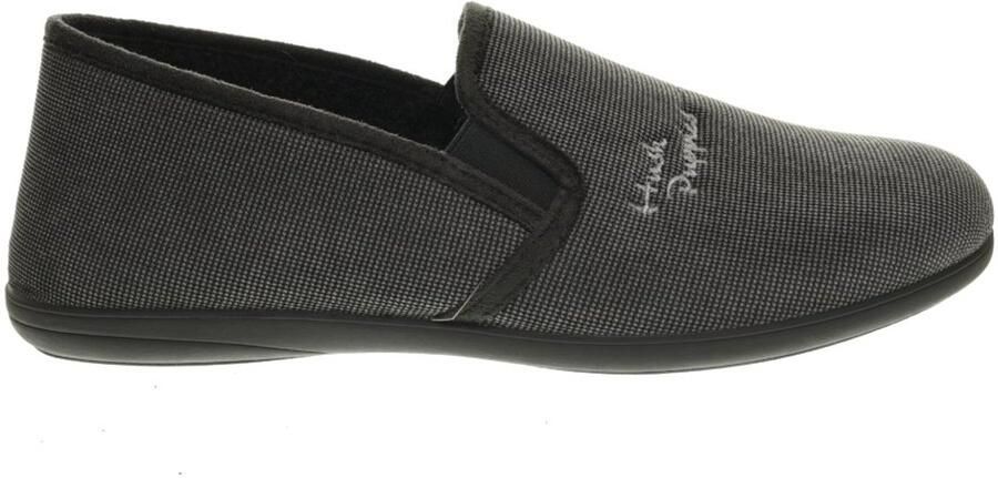 Hush Puppies Grijze Gesloten Herenpantoffel