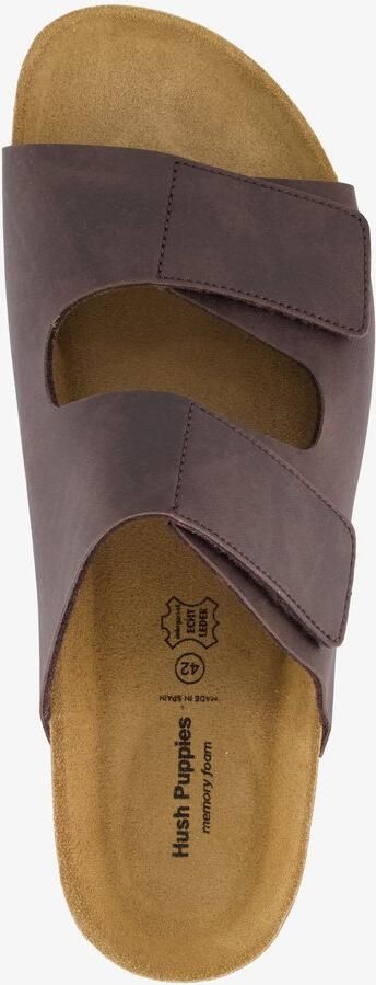 Hush Puppies heren bio slippers bruin