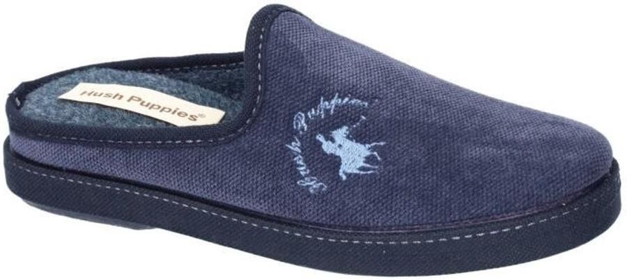 Hush Puppies -Heren blauw donker pantoffels & slippers - Foto 2