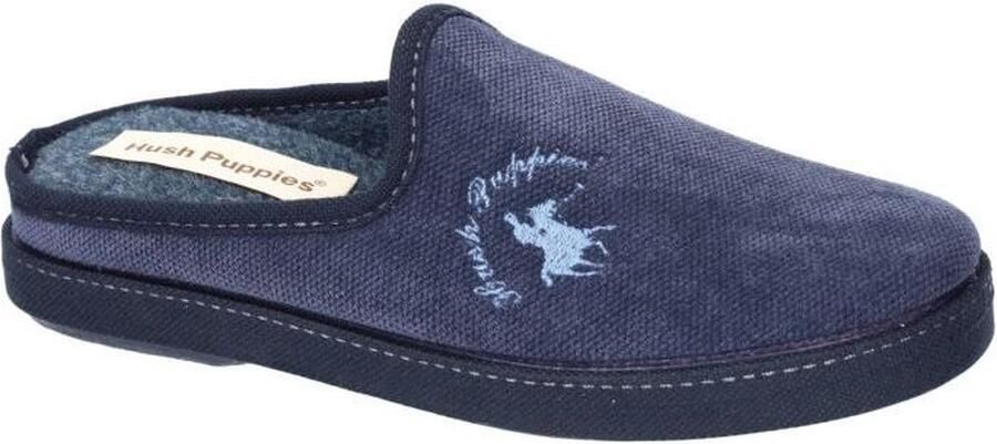 Hush Puppies -Heren blauw donker pantoffels & slippers - Foto 3