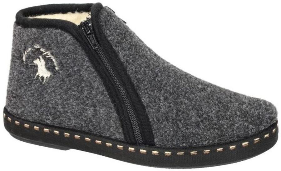 Hush Puppies -Heren grijs donker pantoffels & slippers - Foto 3