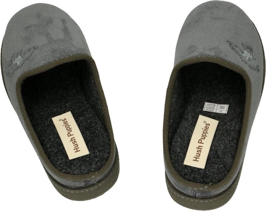 Hush Puppies -Heren grijs pantoffels & slippers - Foto 3