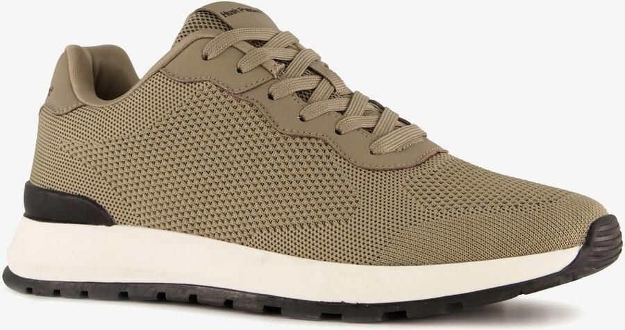 Hush Puppies heren sneakers beige Uitneembare zool