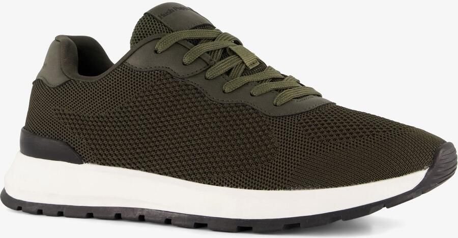 Hush Puppies heren sneakers groen Uitneembare zool