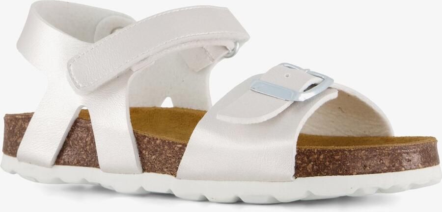 Hush Puppies kinder bio sandalen zilver wit