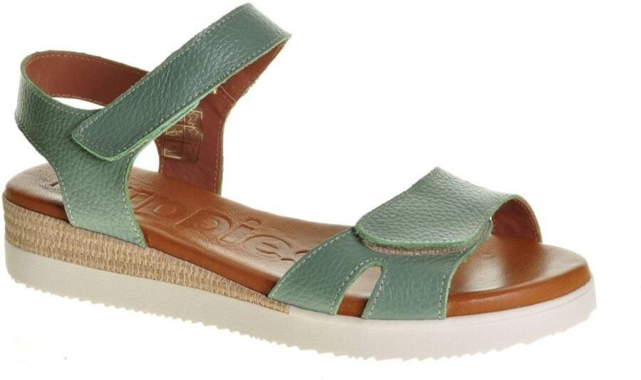 Hush Puppies Leder Damessandalen Aqua