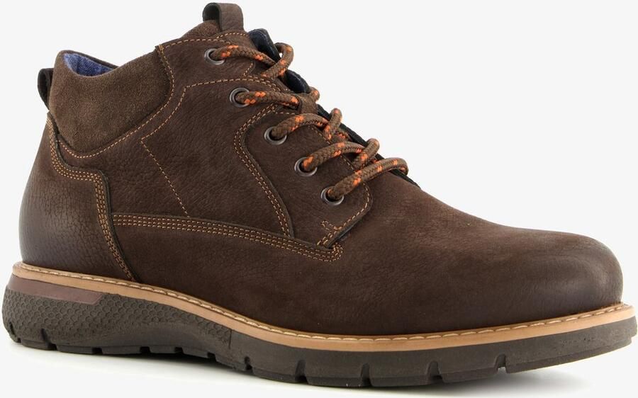 Hush Puppies leren heren veterboots bruin