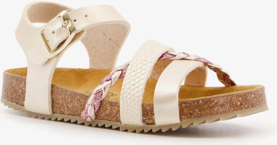 Hush Puppies meisjes bio sandalen goud roze