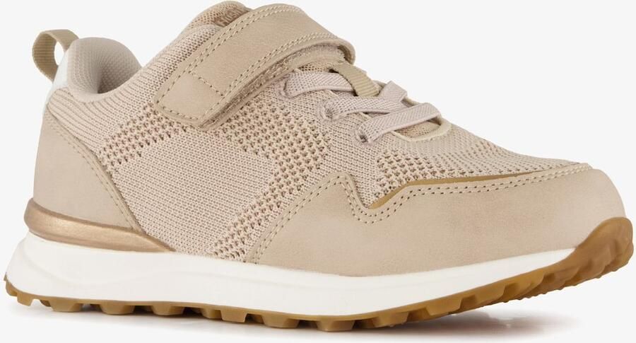 Hush Puppies meisjes sneakers beige Uitneembare zool