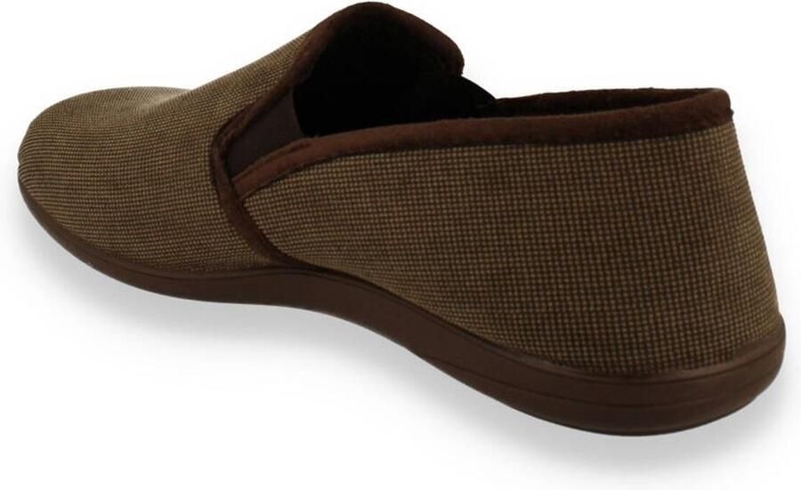 Hush Puppies Heren Pantoffel Dot Bruin - Foto 7