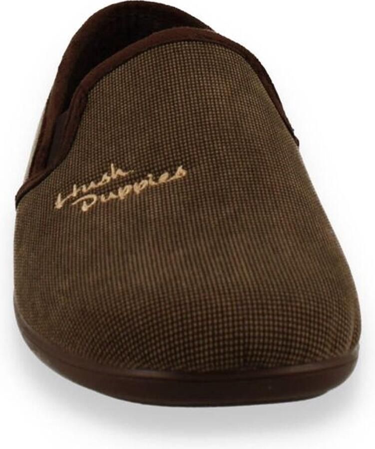 Hush Puppies Heren Pantoffel Dot Bruin - Foto 2