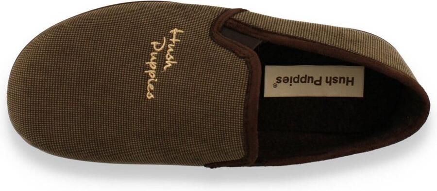 Hush Puppies Heren Pantoffel Dot Bruin - Foto 11