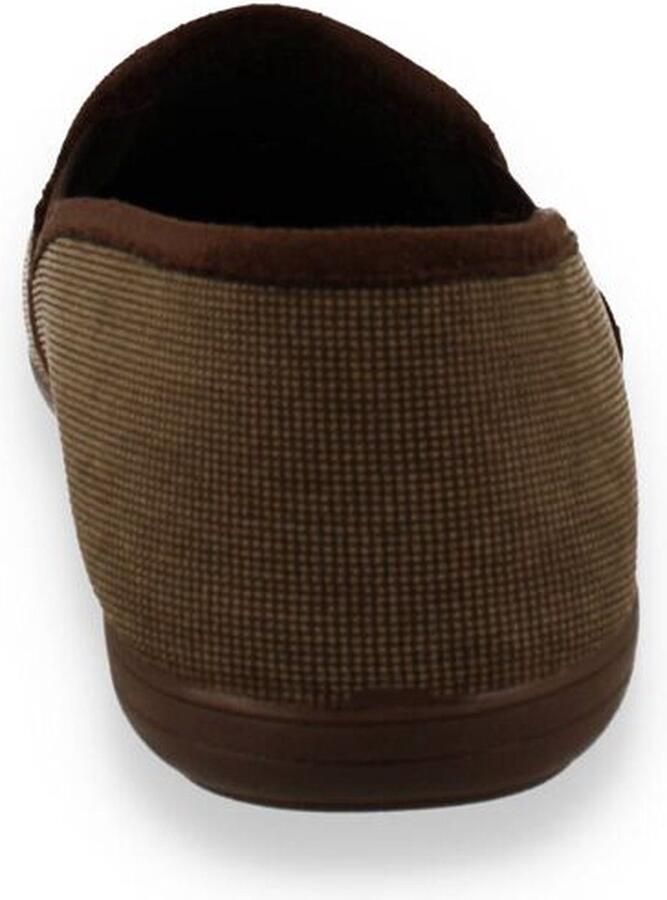 Hush Puppies Heren Pantoffel Dot Bruin - Foto 3