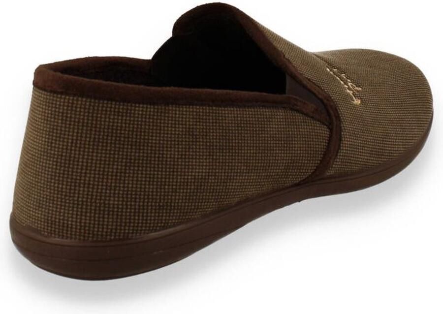 Hush Puppies Heren Pantoffel Dot Bruin - Foto 5