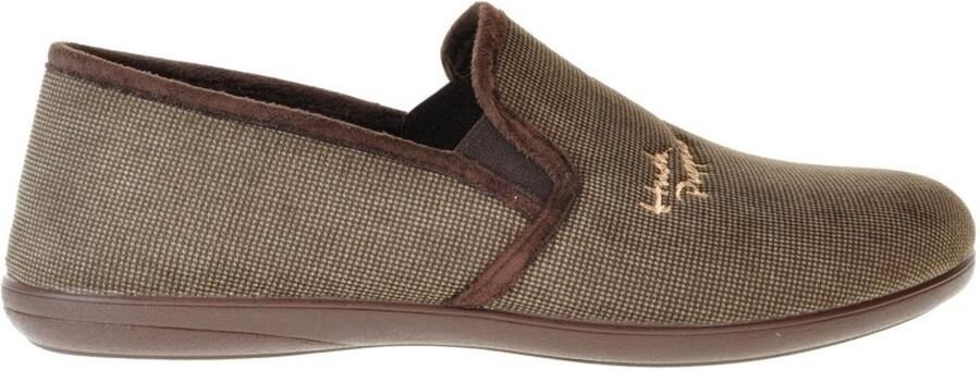Hush Puppies Heren Pantoffel Dot Bruin - Foto 13