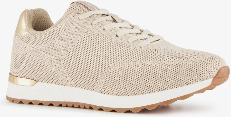 Hush Puppies sneakers dames beige Uitneembare zool