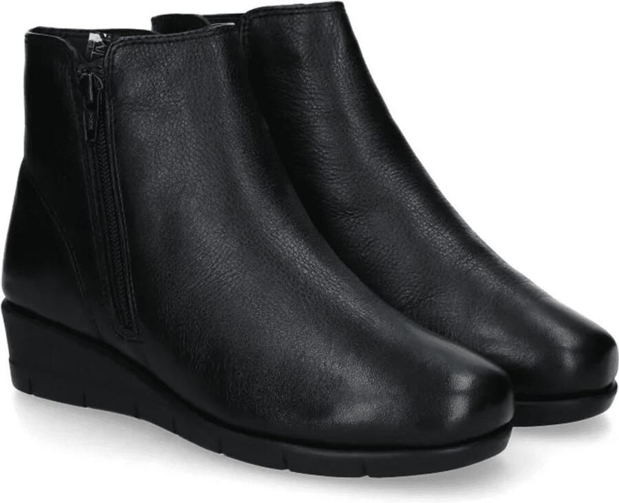 Hush Puppies Zwart Enkellaarzen Dubbel Rits